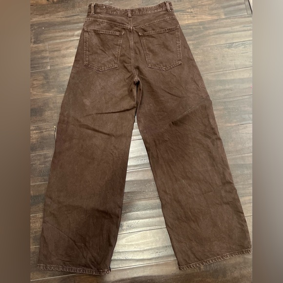 Zara Extra Wide Leg High Waist Jeans - Picture 4 of 7